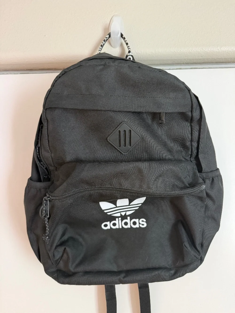 Adidas black school backpack